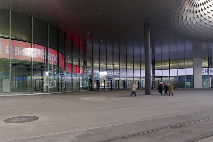 Installation view of Messe Basel